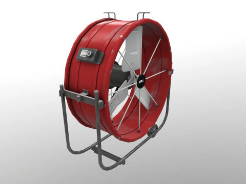 Industrial fan 3D Model
