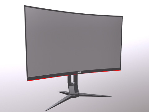 AOC Monitor Modelo 3D