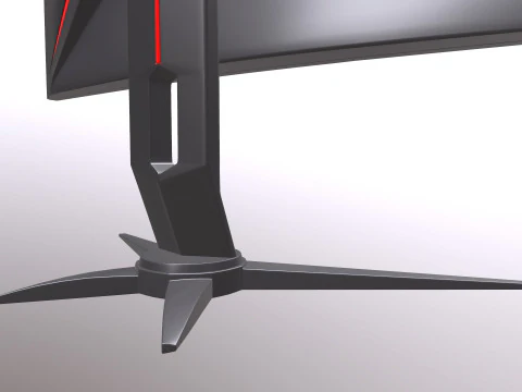 AOC Monitor 3D Model