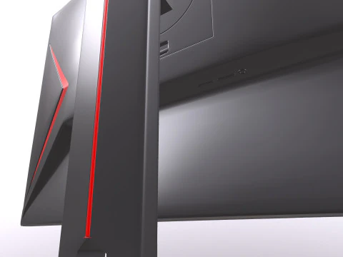 AOC Monitor 3D Model