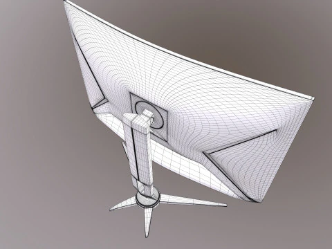 AOC Monitor 3D Model