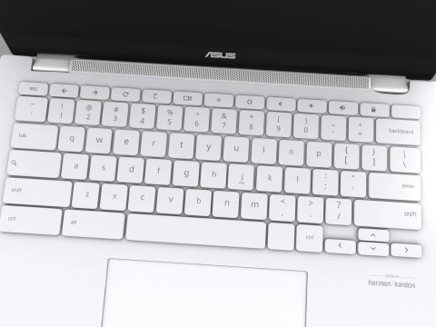Asus Laptop 3D Model