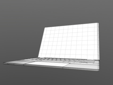 Asus Laptop Modelo 3D