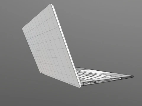 Asus Laptop 3D Model