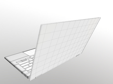 Asus Laptop Modelo 3D