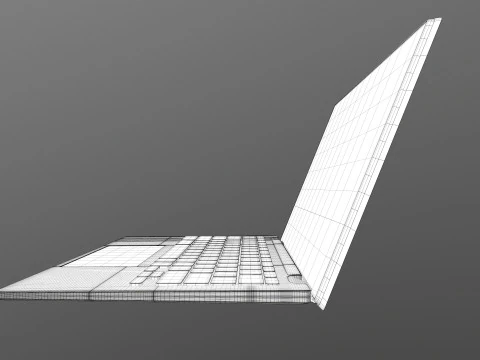 Asus Laptop 3D Model