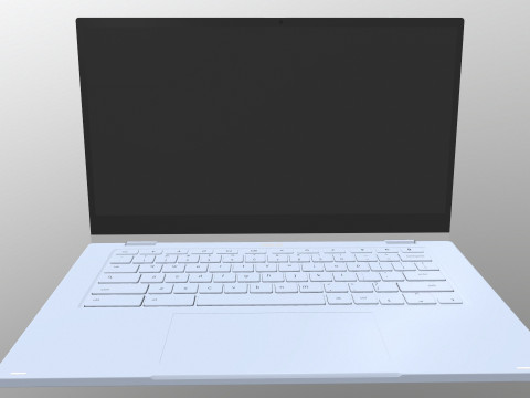 Asus Laptop 3D-Modell