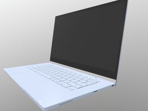 Asus Laptop 3D-Modell