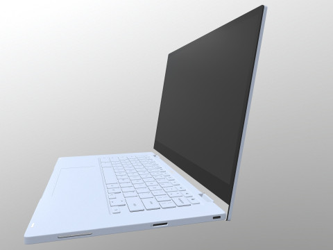 Asus Laptop 3D-Modell