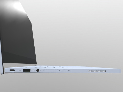 Asus Laptop 3D-Modell