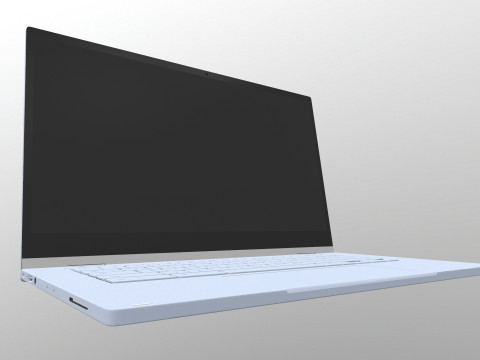 Asus Laptop 3D-Modell