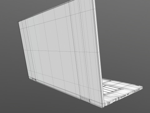 Asus Laptop 3D-Modell