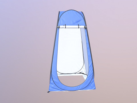 Camping Toilet Tent 3D-Modell