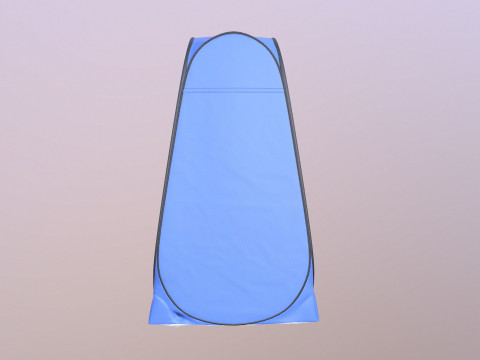 Camping Toilet Tent 3D-Modell
