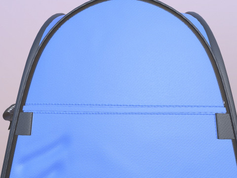 Camping Toilet Tent 3D-Modell