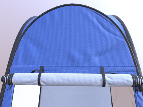 Camping Toilet Tent 3D-Modell