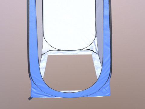 Camping Toilet Tent 3D-Modell