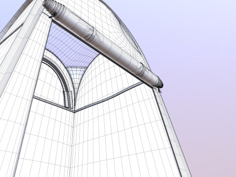 Camping Toilet Tent 3D-Modell
