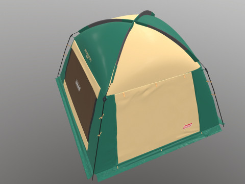Coleman Camping Tent 3D Model