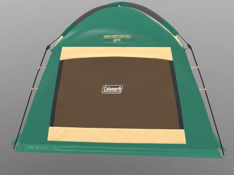 Coleman Camping Tent 3D Model