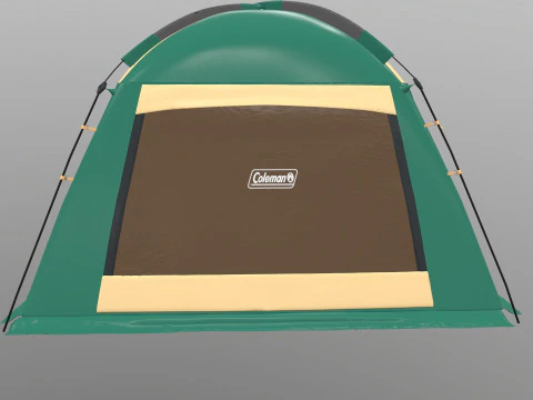 Coleman Camping Tent 3D Model