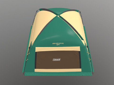 Coleman Camping Tent Modelo 3D