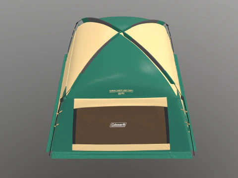 Coleman Camping Tent 3D Model