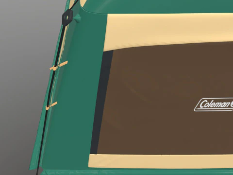 Coleman Camping Tent 3D Model