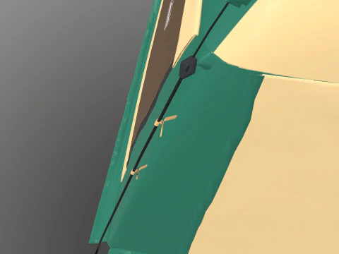 Coleman Camping Tent 3D Model