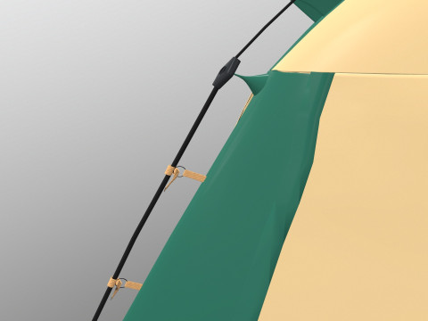 Coleman Camping Tent Modelo 3D