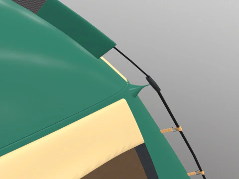 Coleman Camping Tent 3D Model
