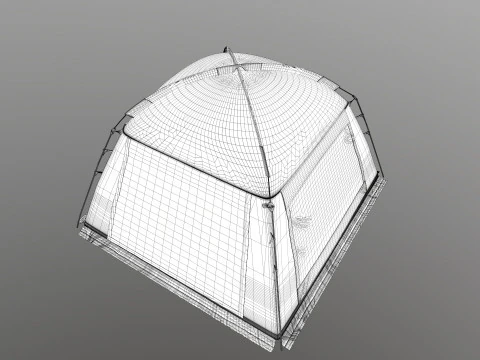 Coleman Camping Tent 3D Model