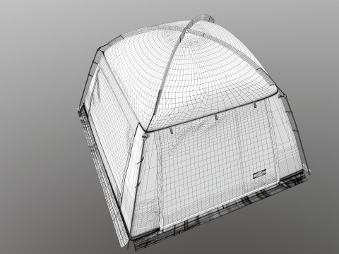 Coleman Camping Tent Modelo 3D