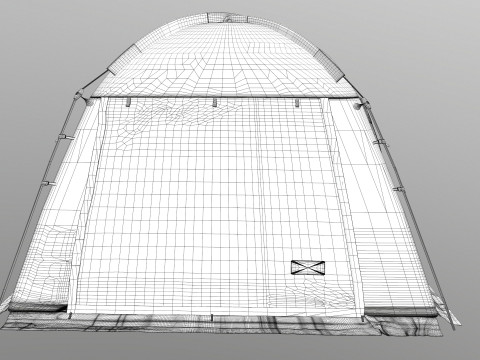 Coleman Camping Tent Modelo 3D