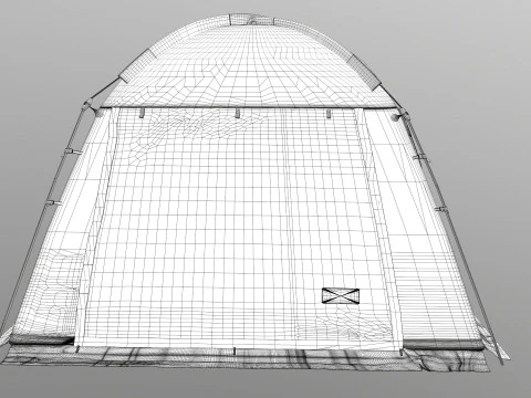 Coleman Camping Tent 3D Model