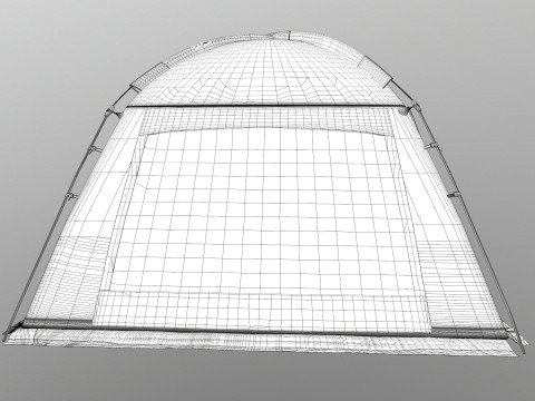Coleman Camping Tent Modelo 3D