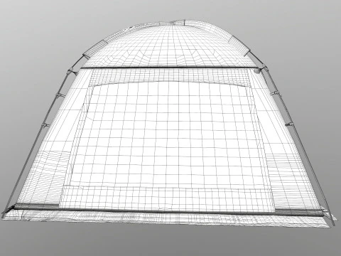 Coleman Camping Tent 3D Model