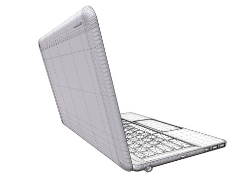 Dell Laptop 3D 模型
