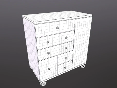 Drawers 3D Model