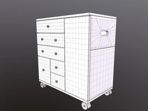 Drawers 3D Model