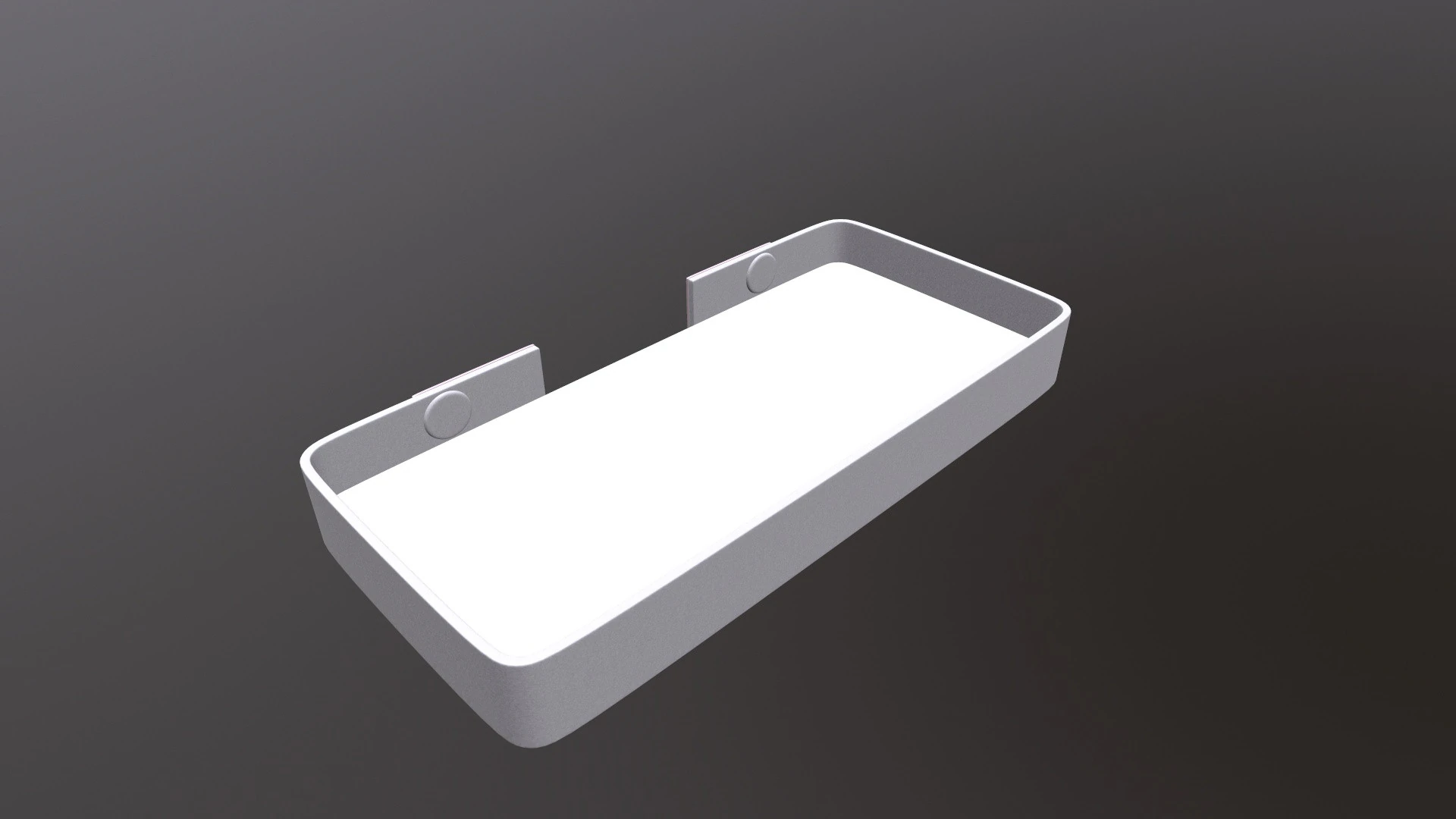 Hanging Tray 3D Model .c4d .max .obj .3ds .fbx .stl .blend 