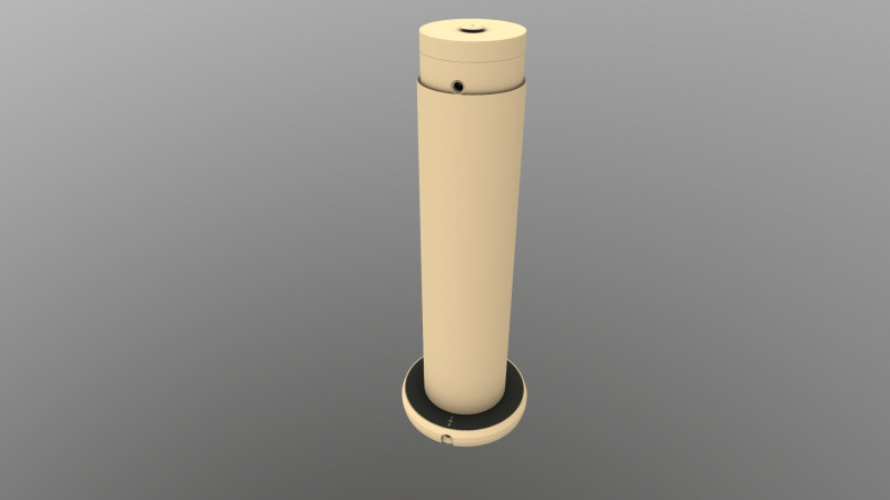 LED Light Model 3D .c4d .max .obj .3ds .fbx .stl .blend 
