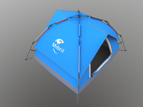 Mibril Camping tent Model 3D