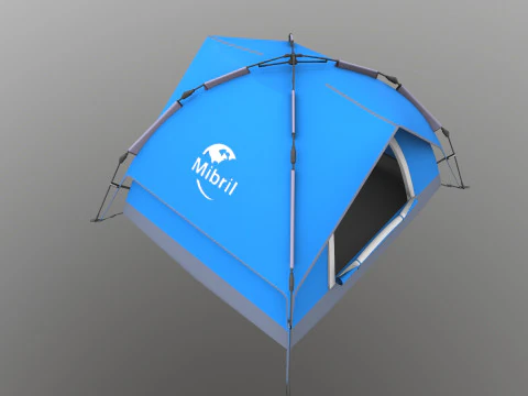 Mibril Camping tent 3D Model