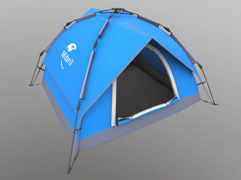 Mibril Camping tent 3D Model