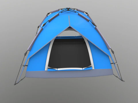 Mibril Camping tent 3D Model
