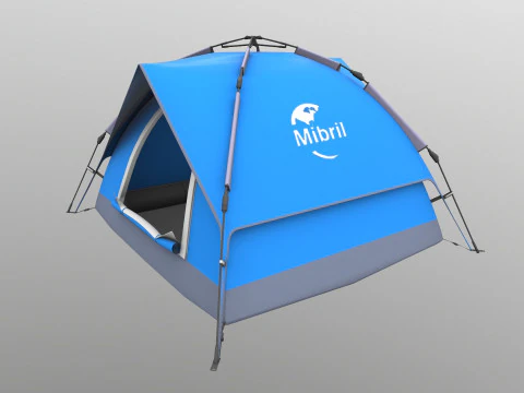 Mibril Camping tent 3D Model