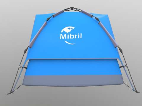 Mibril Camping tent Model 3D