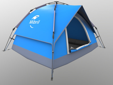 Mibril Camping tent Model 3D