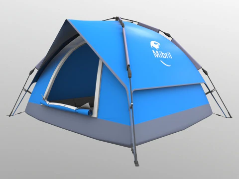 Mibril Camping tent 3D Model